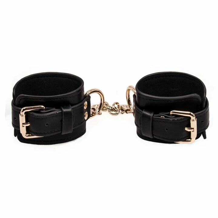 Deals π Bondara Luxe Gilded Cage Faux Leather Handcuffs βοΈ 2 Deals π Bondara Luxe Gilded Cage Faux Leather Handcuffs βοΈ - Image 2