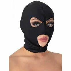 New ✨ Bondara Spandex Open Mouth And Eyes Bondage Hood ⌛