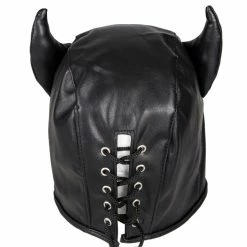 Budget π₯° Bondara Devilish Black Faux Leather Gimp Mask π 5 Budget π₯° Bondara Devilish Black Faux Leather Gimp Mask π -Fetish Wear Sales unnamed file 1034