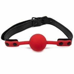 Budget βοΈ Bondara Red 45mm Silicone Ball Gag π₯