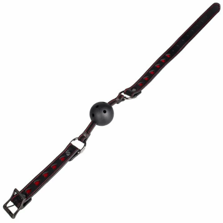 Buy β€οΈ Bondara Faux Leather Heart Vented Ball Gag π 3 Buy β€οΈ Bondara Faux Leather Heart Vented Ball Gag π - Image 3