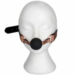 Best reviews of 👍 Bondara Luxe Rose Gold Real Leather Silicone Ball Gag 🧨 -Fetish Wear Sales unnamed file 1118