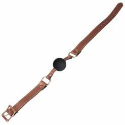 Best reviews of 👍 Bondara Luxe Rose Gold Real Leather Silicone Ball Gag 🧨 -Fetish Wear Sales unnamed file 1119