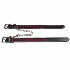 Hot Sale 🤩 Bondara Faux Leather Heart Ankle Cuffs 😀 -Fetish Wear Sales unnamed file 114