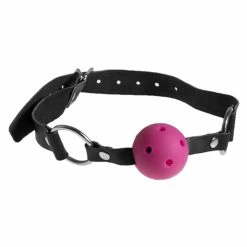 Top 10 🧨 Bondara Leather Ball Gag With Pink Vented Ball 🔔