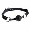 Promo 🛒 Bondara Luxe Black Leather Ball Gag ✔️