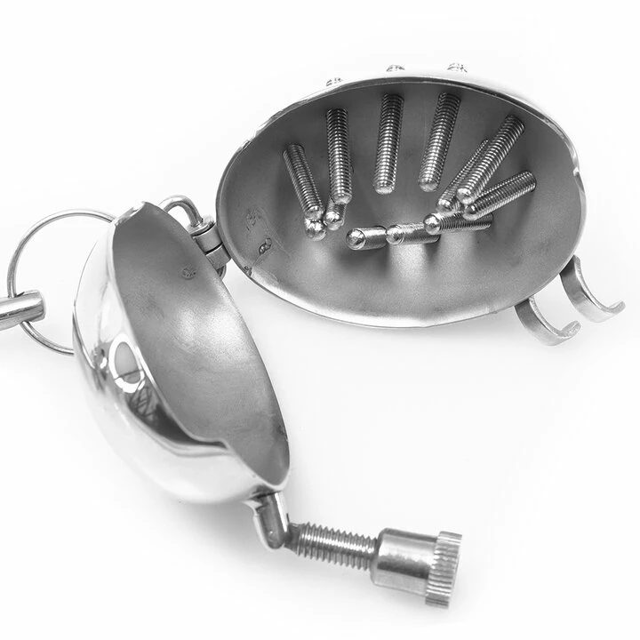 Coupon 𧨠Torment Iron Maiden Steel Ball Stretcher & Ball Crusher - 45mm π₯ 2 Coupon 𧨠Torment Iron Maiden Steel Ball Stretcher & Ball Crusher - 45mm π₯ - Image 2