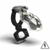 Outlet 🛒 Bondara&Sex Mystim Pubic Enemy No. 3 Bi-Polar Electro Sex Cock Cage 🎉