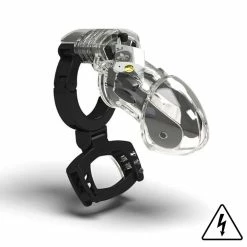 Outlet 🛒 Bondara&Sex Mystim Pubic Enemy No. 3 Bi-Polar Electro Sex Cock Cage 🎉