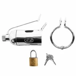 Deals 😍 Torment Pleasure Chamber Stainless Steel Chastity Cage 🛒 -Fetish Wear Sales unnamed file 1234