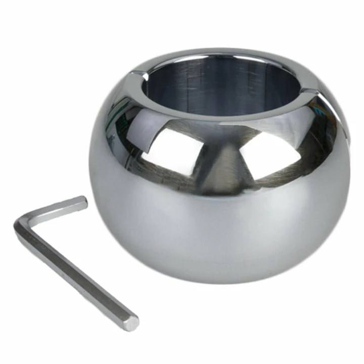 Discount π Torment Ball Bully Stainless Steel Oval Ball Stretcher - 4cm π 1 Discount π Torment Ball Bully Stainless Steel Oval Ball Stretcher - 4cm π