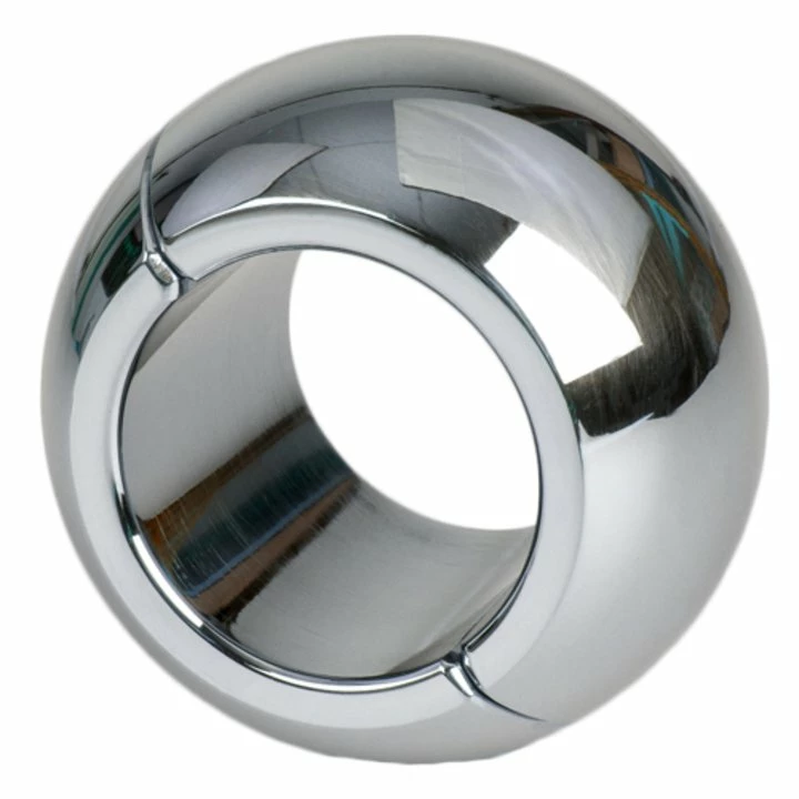 Discount π Torment Ball Bully Stainless Steel Oval Ball Stretcher - 4cm π 2 Discount π Torment Ball Bully Stainless Steel Oval Ball Stretcher - 4cm π - Image 2