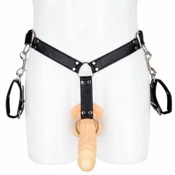 New 🧨 Bondara Hands Off! Cock Ring Chastity Belt With Handcuffs ✨ -Fetish Wear Sales unnamed file 1269