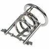 Promo 😀 Torment Lock His Load Steel Urethral Stretcher Chastity Cage ⌛