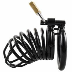 Best reviews of 😉 Torment Black Stainless Steel Spiral Chastity Cage 👍 -Fetish Wear Sales unnamed file 1300