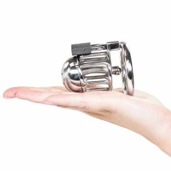 Brand new 🎁 Torment Little Lad Micropenis Cock Cage With Padlock 🔥 -Fetish Wear Sales unnamed file 1306