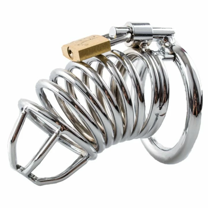 New π Torment Stainless Steel Spiral Chastity Cage π₯° 1 New π Torment Stainless Steel Spiral Chastity Cage π₯°
