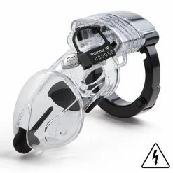 Promo 👏 Bondara&Sex Mystim Pubic Enemy No 2 Electro Sex Cock Cage With Urethral Sound 💯