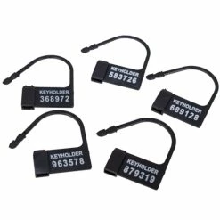 Budget π Bondara&Sex Man Cage Black Plastic Numbered Locks ? 5 Pack π
