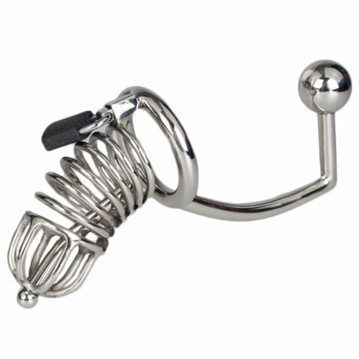 Best Pirce π Torment Stainless Steel Chastity Cage With Sound & Anal Hook π 1 Best Pirce π Torment Stainless Steel Chastity Cage With Sound & Anal Hook π