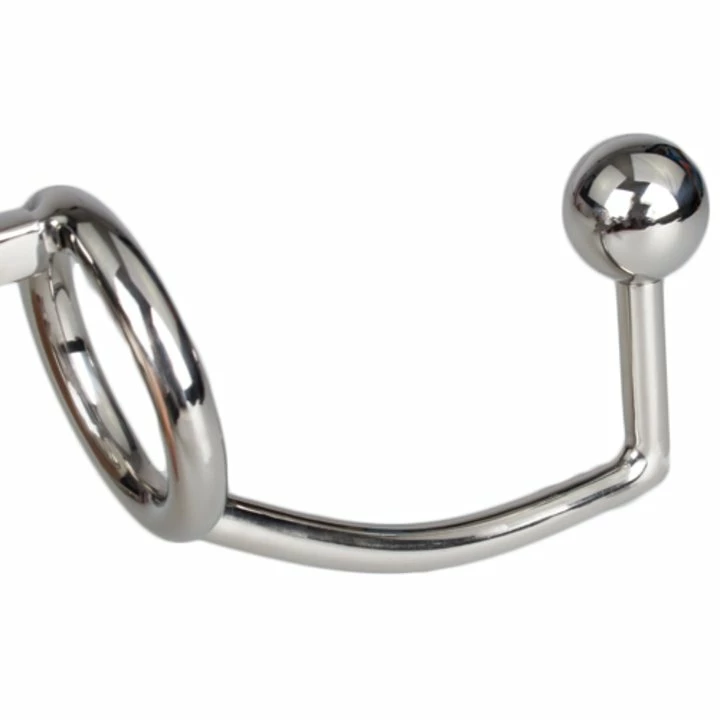 Best Pirce π Torment Stainless Steel Chastity Cage With Sound & Anal Hook π 5 Best Pirce π Torment Stainless Steel Chastity Cage With Sound & Anal Hook π - Image 5