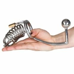 Best Pirce π Torment Stainless Steel Chastity Cage With Sound & Anal Hook π 11 Best Pirce π Torment Stainless Steel Chastity Cage With Sound & Anal Hook π -Fetish Wear Sales unnamed file 1367