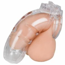 Discount 🛒 Bondara&Sex Man Cage Model 3 Clear Lightweight Chastity Cage 🛒 -Fetish Wear Sales unnamed file 1385