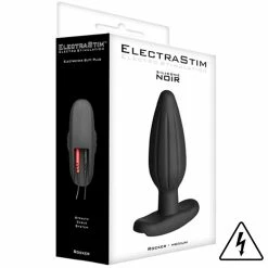 Wholesale ❤️ ElectraStim Silicone Noir Rocker Butt Plug - 4.5 Inch 🤩