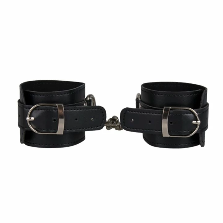 Best Pirce β¨ Bondara Black Faux Leather Wrist Cuffs π 2 Best Pirce β¨ Bondara Black Faux Leather Wrist Cuffs π - Image 2