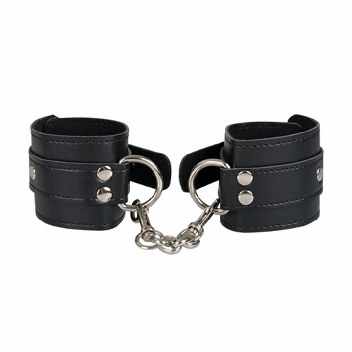 Best Pirce β¨ Bondara Black Faux Leather Wrist Cuffs π 3 Best Pirce β¨ Bondara Black Faux Leather Wrist Cuffs π - Image 3