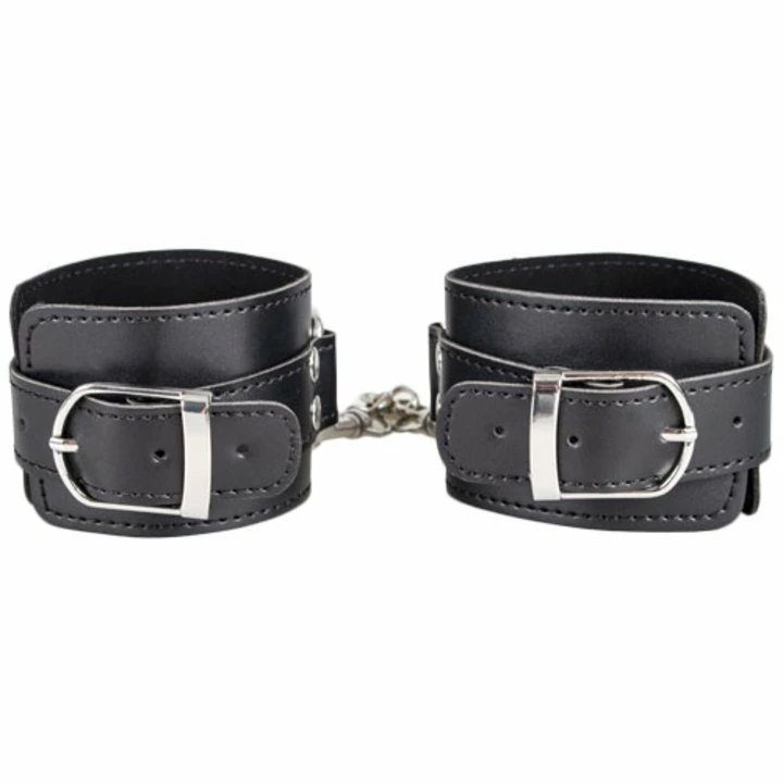 Best Pirce β¨ Bondara Black Faux Leather Wrist Cuffs π 4 Best Pirce β¨ Bondara Black Faux Leather Wrist Cuffs π - Image 4