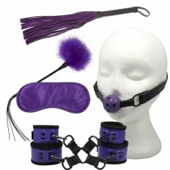 Top 10 ✨ Bondara Purple Tie And Tease 5 Piece Bondage Set 👏