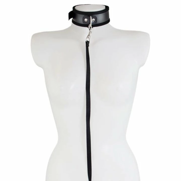 Cheapest π Bondara Black Collar And Leash π 4 Cheapest π Bondara Black Collar And Leash π - Image 4