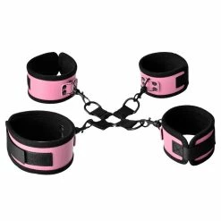Cheap ⭐ Bondara Pink PVC Hogtie Restraint 🔔