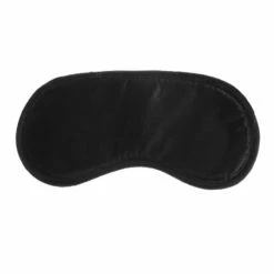 Budget π Bondara Black Satin Plush Blindfold Mask π