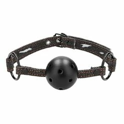 Discount 🔥 Bondara&Sex Ouch! Denim In Distress Breathable Ball Gag ✨