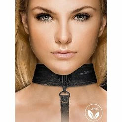 Discount 👏 Bondara&Sex Ouch! Denim In Distress Press Stud Collar And Leash 🔥 -Fetish Wear Sales unnamed file 286