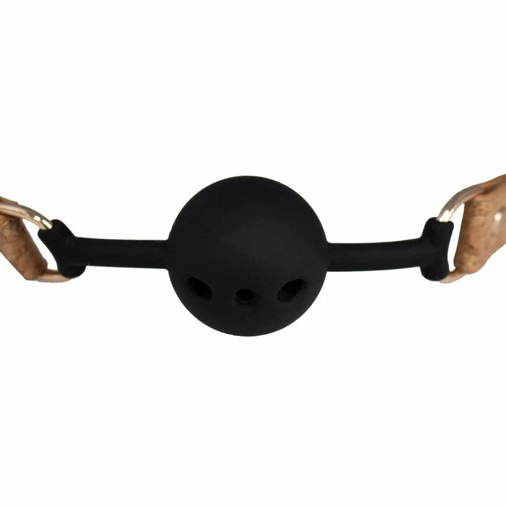 Promo β€οΈ Bondara Luxe Bound To Nature Cork Vented Ball Gag π 2 Promo β€οΈ Bondara Luxe Bound To Nature Cork Vented Ball Gag π - Image 2