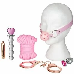 Cheap 🎉 Bondara Little Princess Pink And Rose Gold Bondage Kit 👏