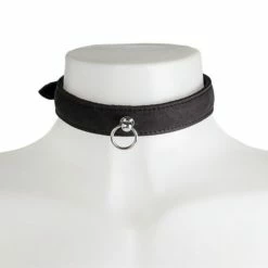 Discount ✨ Bondara Black Nubuck Leather Classic Collar 🤩 -Fetish Wear Sales unnamed file 343