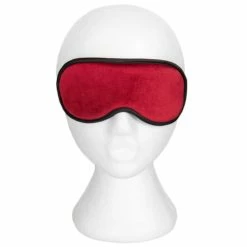 Budget 🛒 Bondara Red Velvet Blindfold ⌛ -Fetish Wear Sales unnamed file 352