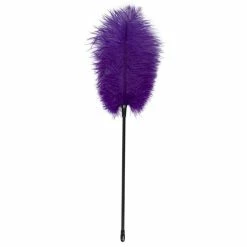Budget π Bondara Purple Ostrich Feather Tickler - 17 Inch β€οΈ