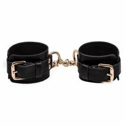 Wholesale ❤️ Bondara Luxe Gilded Cage Faux Leather Ankle Cuffs ⌛