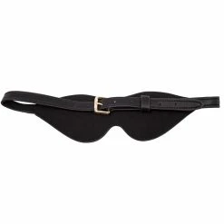 Deals ⌛ Bondara Luxe Gilded Cage Faux Leather Blindfold 🔔 -Fetish Wear Sales unnamed file 395