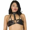 Top 10 ✨ Bondara Siren Black And Red Collar And Harness Bra 🌟