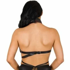 Top 10 ✨ Bondara Siren Black And Red Collar And Harness Bra 🌟 -Fetish Wear Sales unnamed file 406