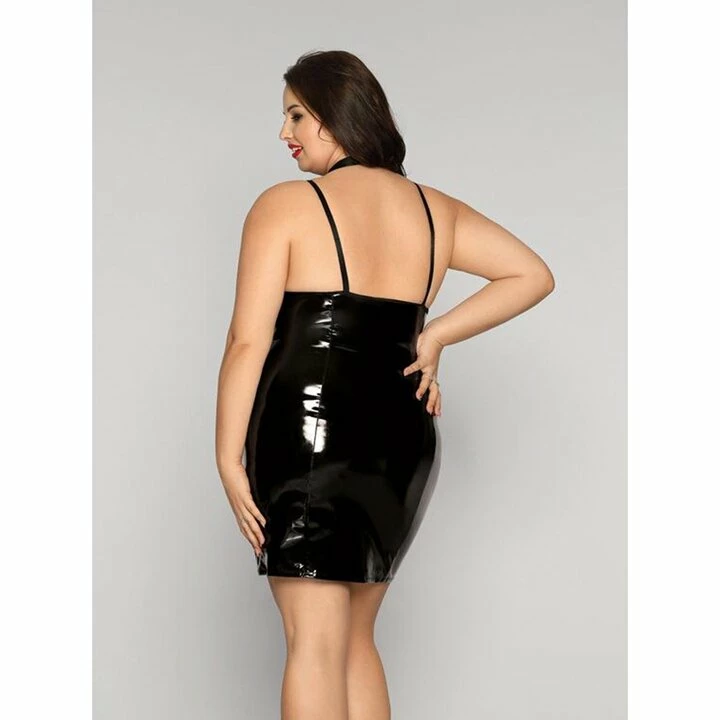 Best deal π Bondara Siren Plus Size Wet Look Chest Harness π Dress And Thong π 2 Best deal π Bondara Siren Plus Size Wet Look Chest Harness π Dress And Thong π - Image 2