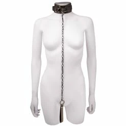 Deals 🔥 Bondara Steampunk Faux Leather Collar And Leash 😀 -Fetish Wear Sales unnamed file 50