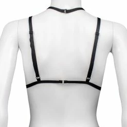 Best Sale ⌛ Bondara Siren Strappy Open Bralette ❤️ -Fetish Wear Sales unnamed file 520