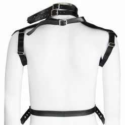 Hot Sale 🤩 Bondara Edge Men's Collar To Chest Harness ✔️ -Fetish Wear Sales unnamed file 523